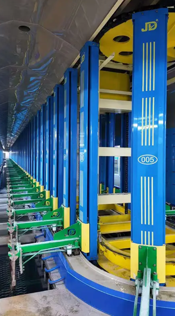 Custom Vertical Lift Rack Zinc Plating Equipment for High-Volume Finishing Operations